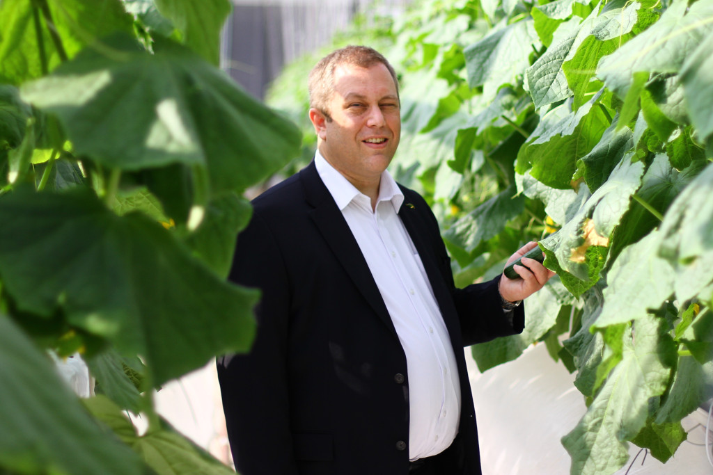 Joakim Hauge, CEO of The Sahara Forest Project.